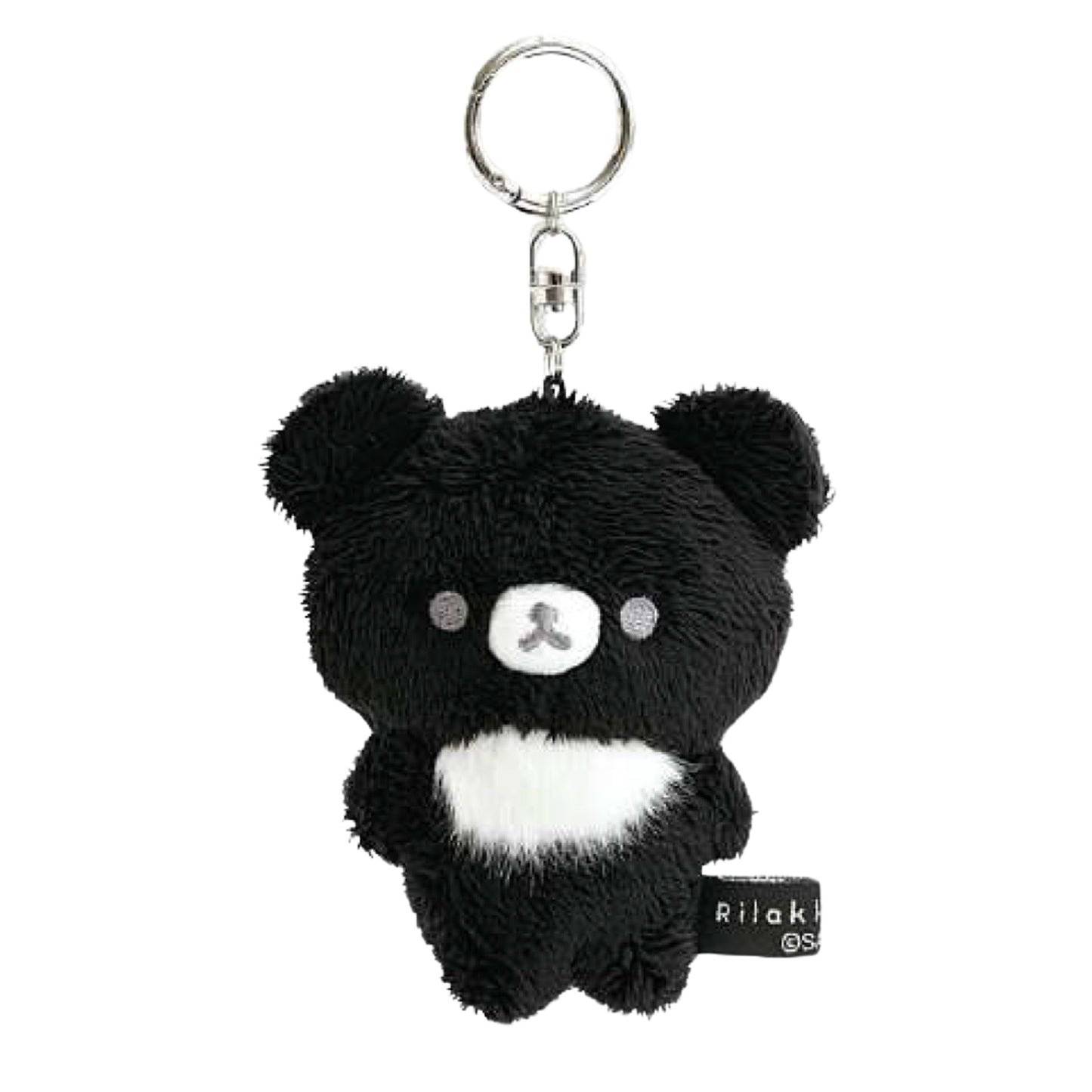 PRE-ORDER | Rilakkuma | Basic Monochrome | Chairoikoguma Black Mascot Mini Plush