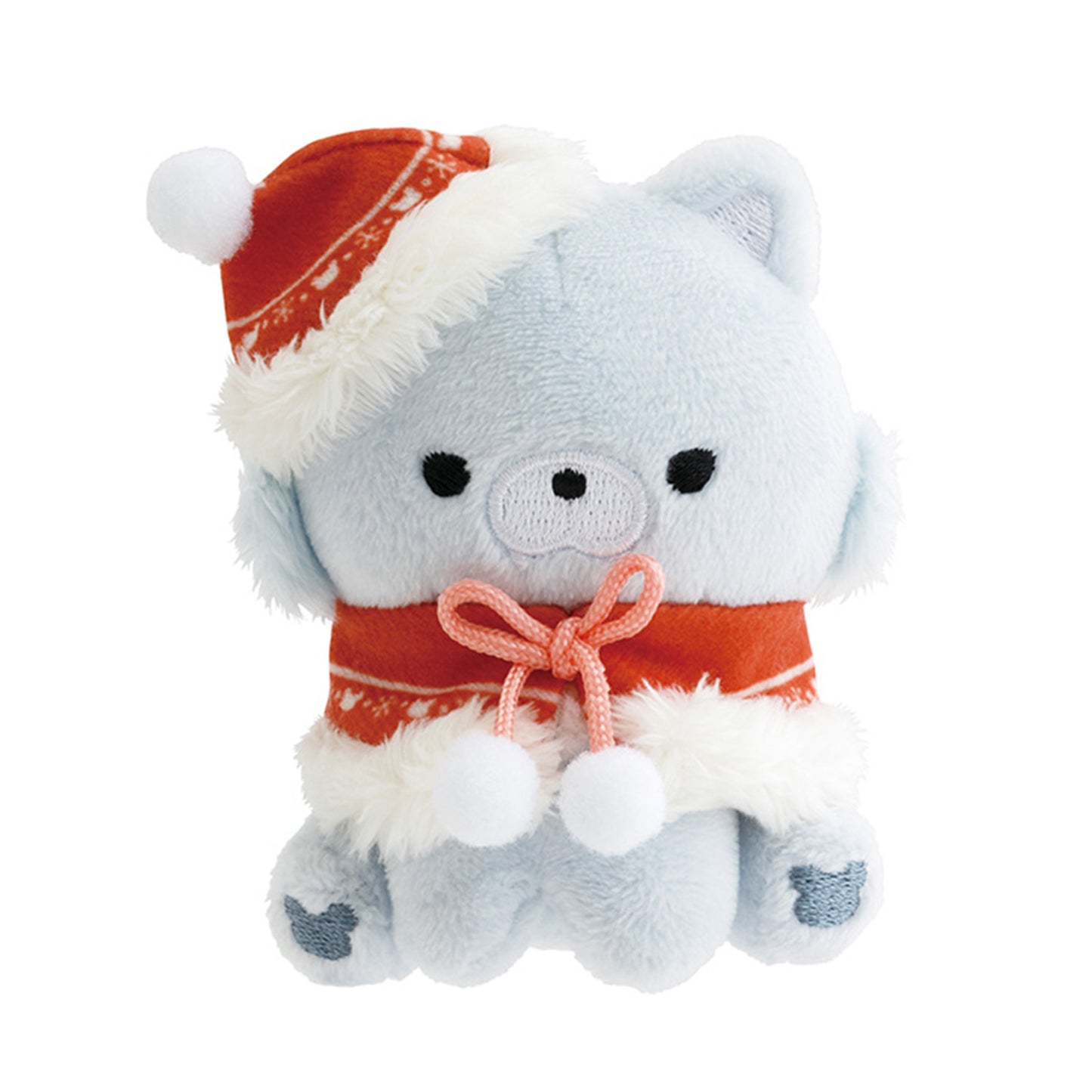 PRE-ORDER | Rilakkuma | Christmas in the Honey Forest 2025 | Blue Wolf Tenori Mini Plush