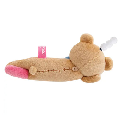 PRE-ORDER | Rilakkuma | Rilakkuma Lab | Rilakkuma (Robot) Stretched-out Laying Tenori Mini Plush