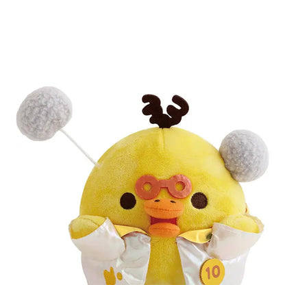 PRE-ORDER | Rilakkuma | Rilakkuma Lab | Kiiroitori Pull String Vibrating Small Plush