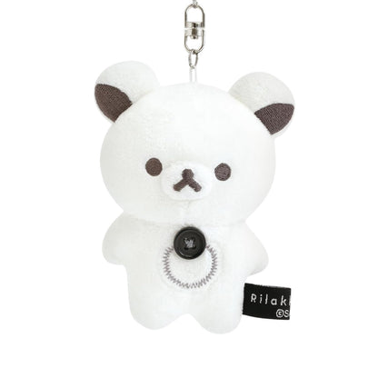 PRÉCOMMANDE | Rilakkuma | Monochrome basique | Mini peluche mascotte Korilakkuma blanche