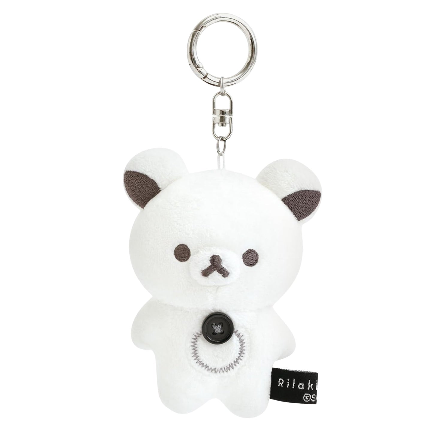 PRÉCOMMANDE | Rilakkuma | Monochrome basique | Mini peluche mascotte Korilakkuma blanche
