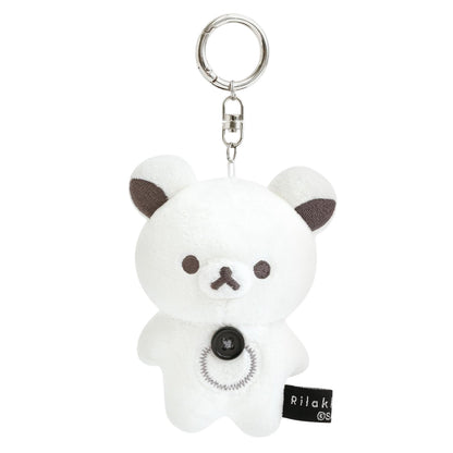 PRÉCOMMANDE | Rilakkuma | Monochrome basique | Mini peluche mascotte Korilakkuma blanche