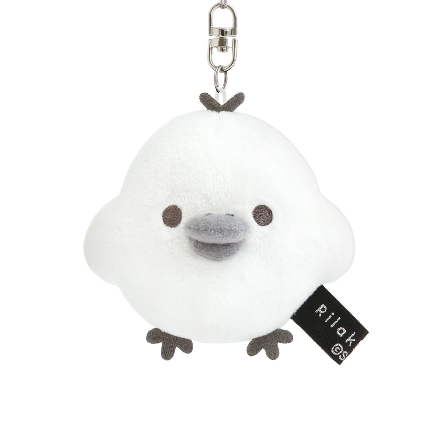 PRÉCOMMANDE | Rilakkuma | Monochrome basique | Mini peluche mascotte Kiiroitori blanche