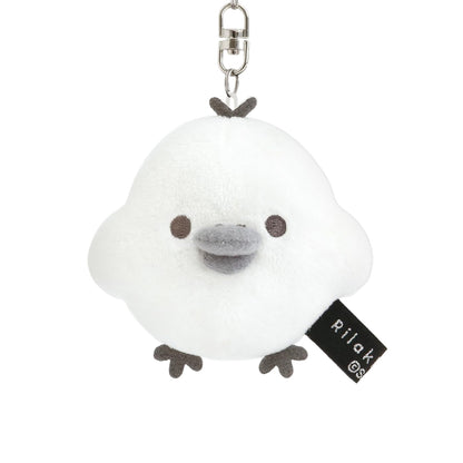 PRÉCOMMANDE | Rilakkuma | Monochrome basique | Mini peluche mascotte Kiiroitori blanche