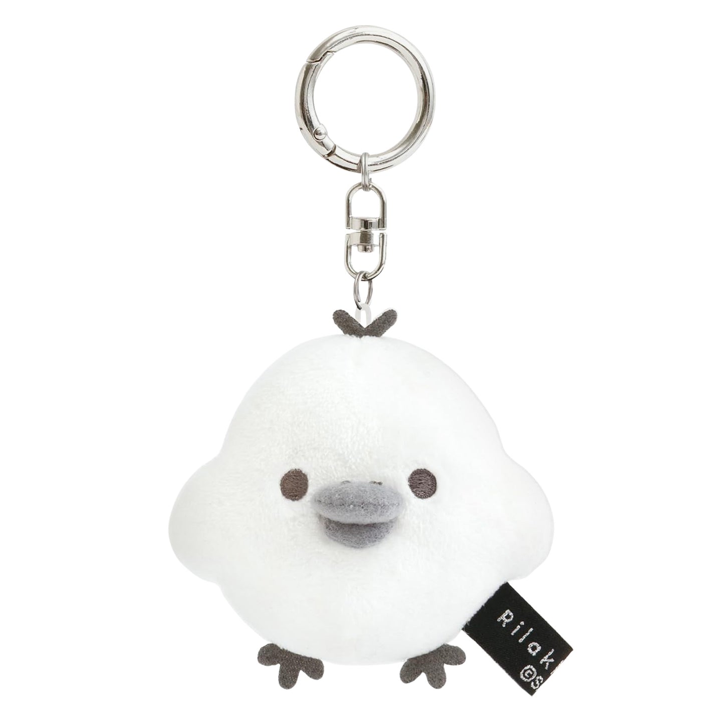 PRÉCOMMANDE | Rilakkuma | Monochrome basique | Mini peluche mascotte Kiiroitori blanche