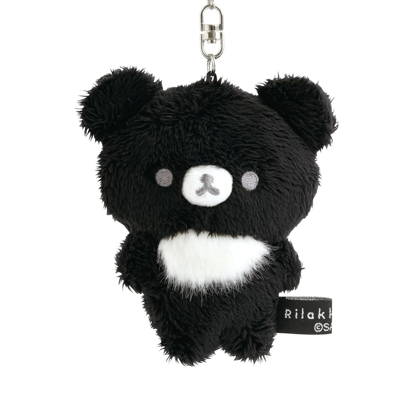 PRÉCOMMANDE | Rilakkuma | Monochrome basique | Mini peluche mascotte Chairoikoguma noire