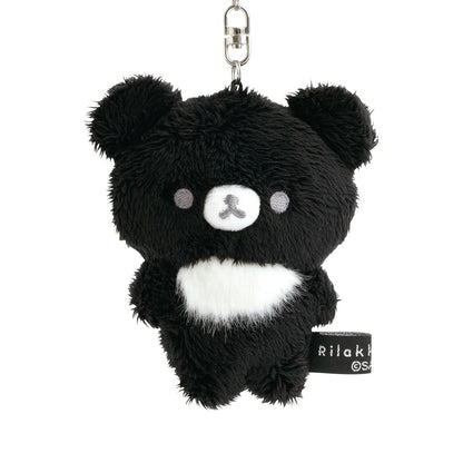 PRÉCOMMANDE | Rilakkuma | Monochrome basique | Mini peluche mascotte Chairoikoguma noire