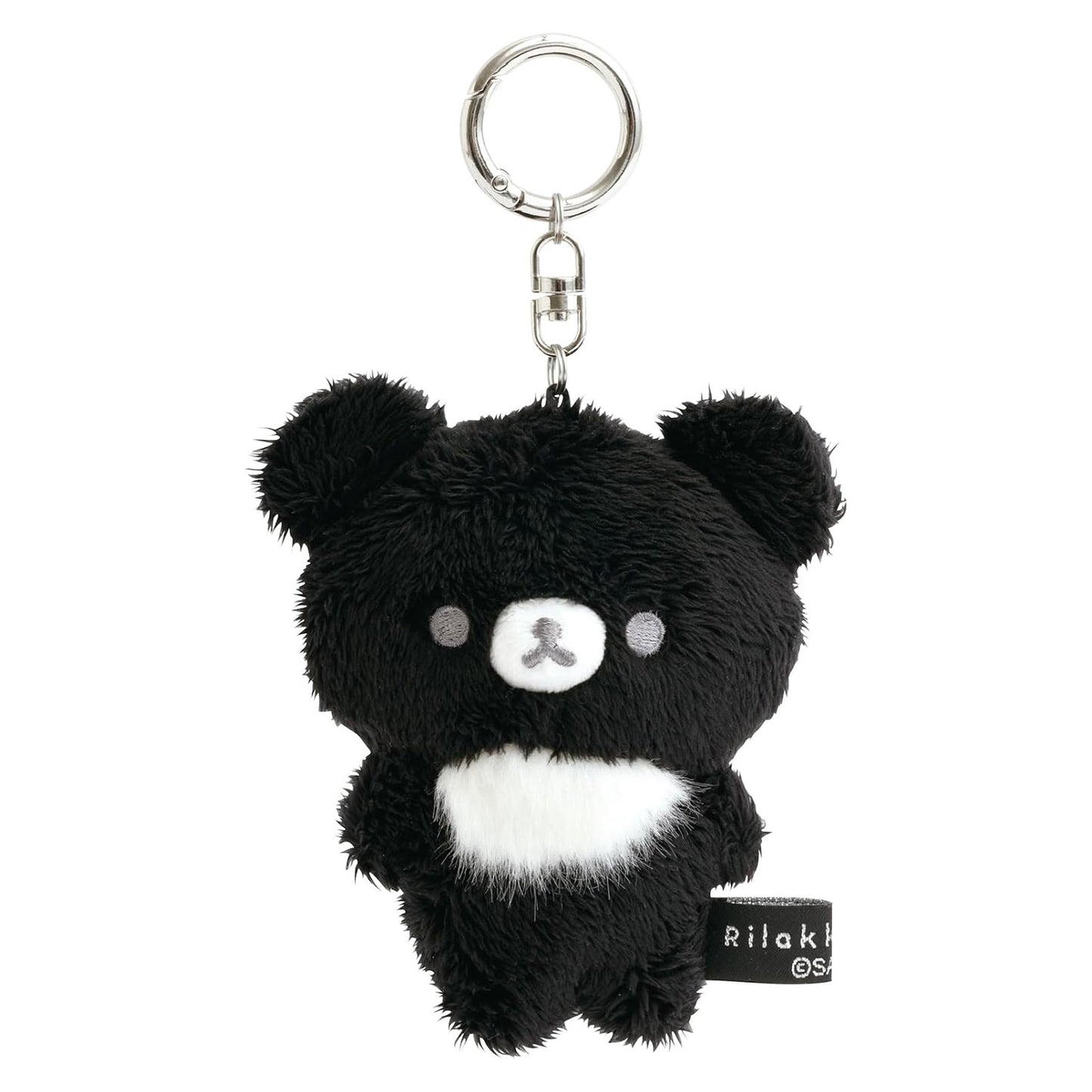 PRÉCOMMANDE | Rilakkuma | Monochrome basique | Mini peluche mascotte Chairoikoguma noire