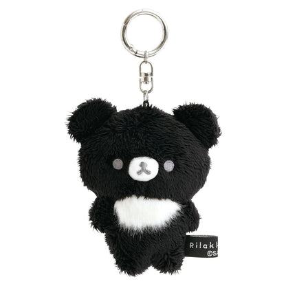 PRÉCOMMANDE | Rilakkuma | Monochrome basique | Mini peluche mascotte Chairoikoguma noire
