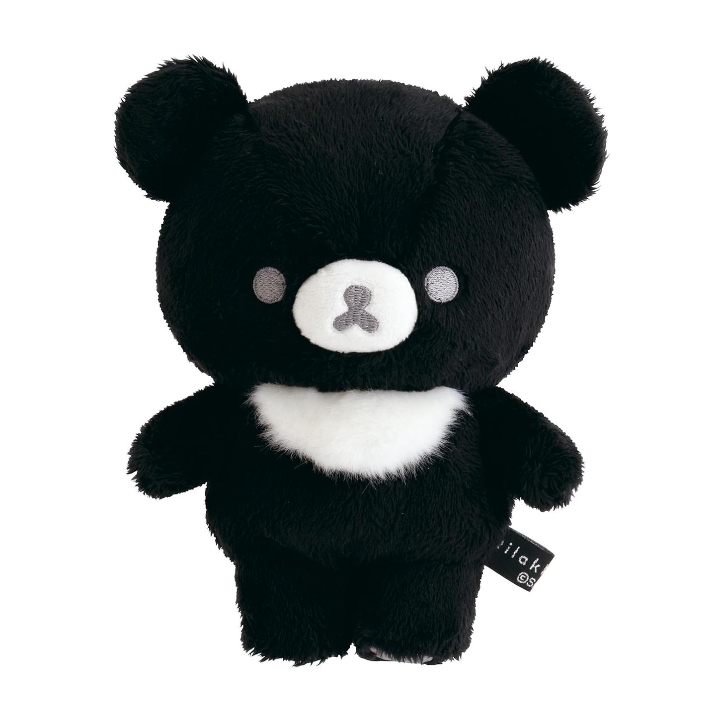 PRÉCOMMANDE | Rilakkuma | Monochrome basique | Petite peluche Chairoikoguma noire