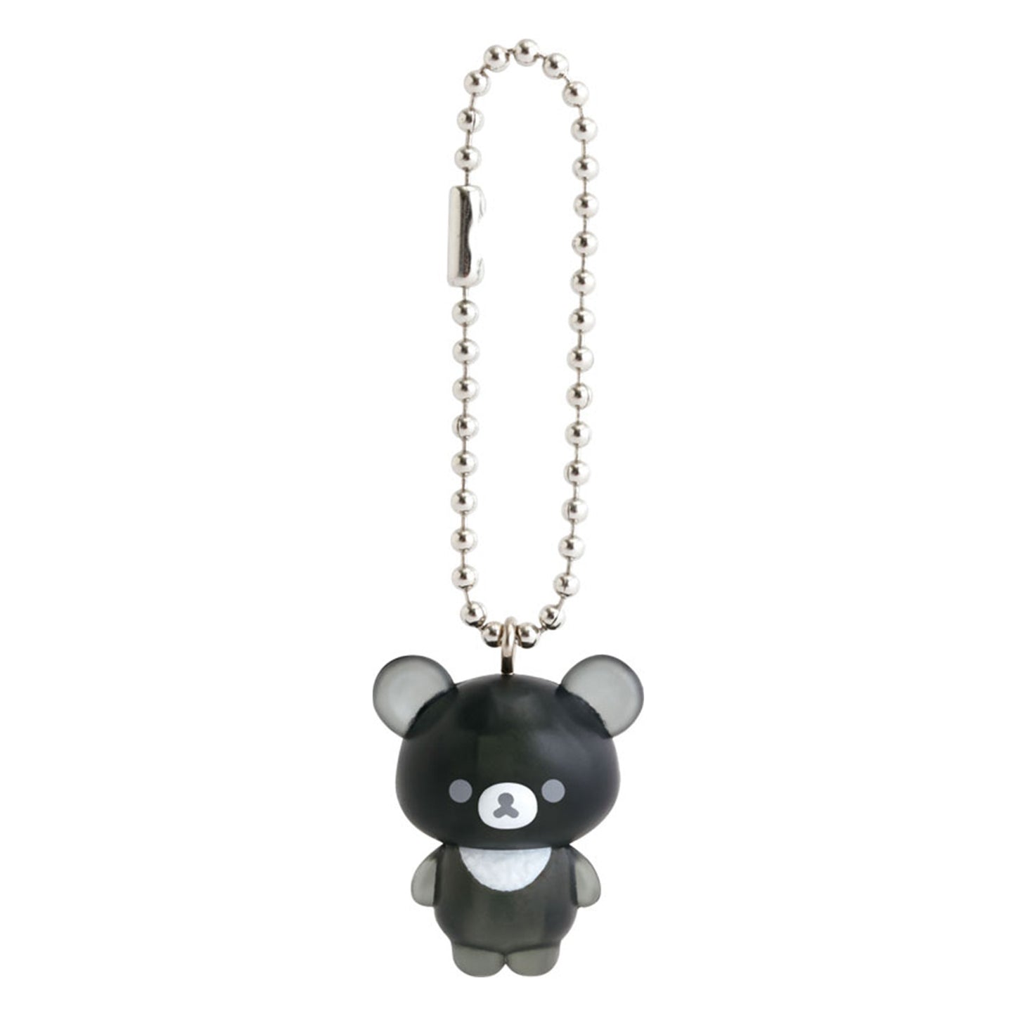 PRÉCOMMANDE | Rilakkuma | Monochrome basique | Collection de mascottes | Figurine porte-clés Chairoikoguma Noir