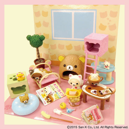 Rilakkuma | Re-ment | Relaxing Cat Cafe | Cake Set Scenary Figure