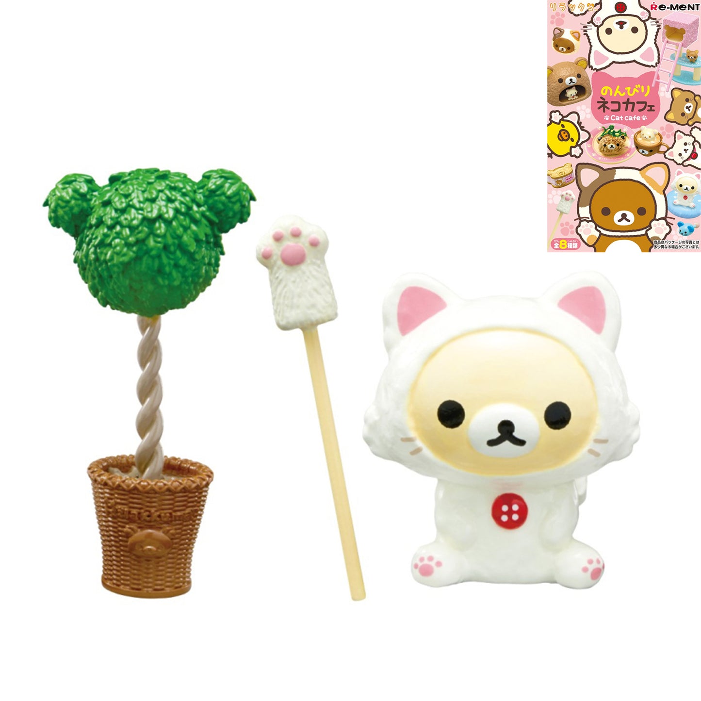 Rilakkuma | Re-ment | Relaxing Cat Cafe | Welcome to Cat Cafe Scenary Figure