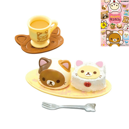 Rilakkuma | Re-ment | Relaxing Cat Cafe | Cake Set Scenary Figure