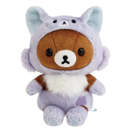 PRE-ORDER | Rilakkuma | Rilakkuma & Awawaneko | Chairoikoguma Outfit Small Plush