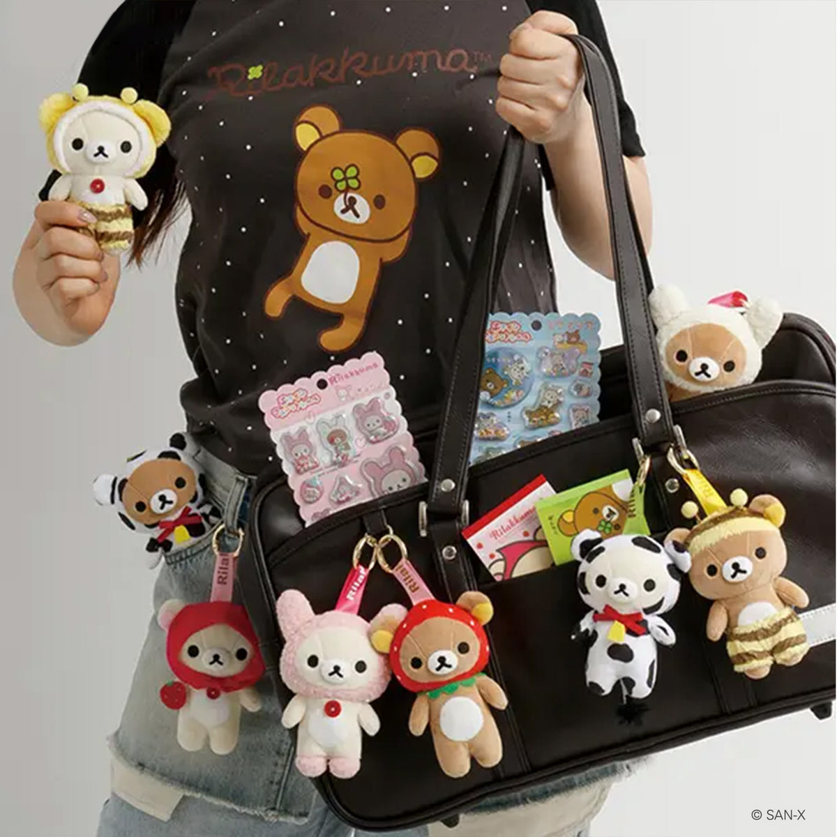 Rilakkuma | Back in the Day | Rilakkuma (Honey & Smile: Bee) Mascot Small Plush