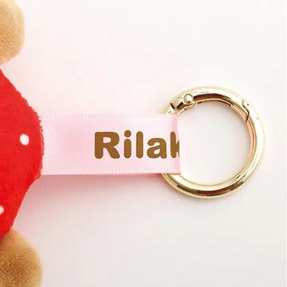 Rilakkuma | Back in the Day | Korilakkuma (Strawberry) Mascot Small Plush