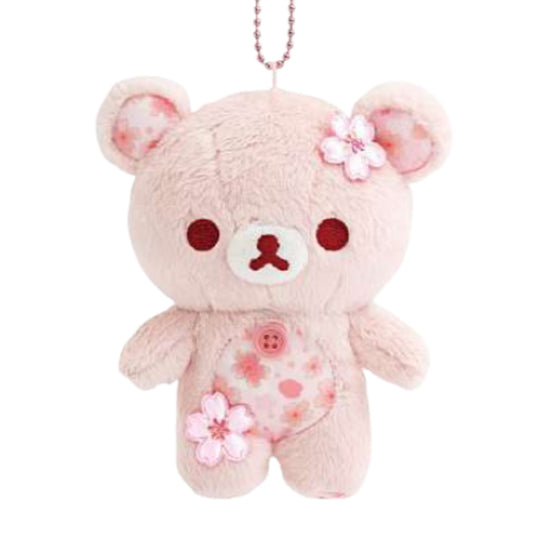 PRE-ORDER | Rilakkuma | Sakura Cherry Blossom 2026 | Korilakkuma Keychain Small Plush