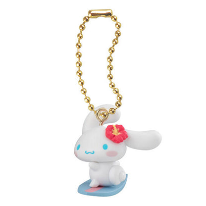 Sanrio | Aloha Swing Collection | Cinnamoroll Keychain Figure