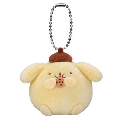 Sanrio | Ate Too Much | Pompompurin Full Belly Mascot Mini Plush