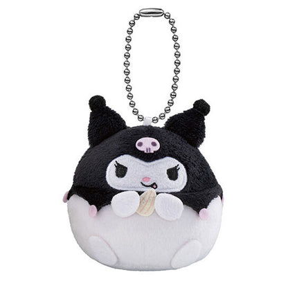 Sanrio | Ate Too Much | Kuromi Full Belly Maskottchen Mini Plüsch