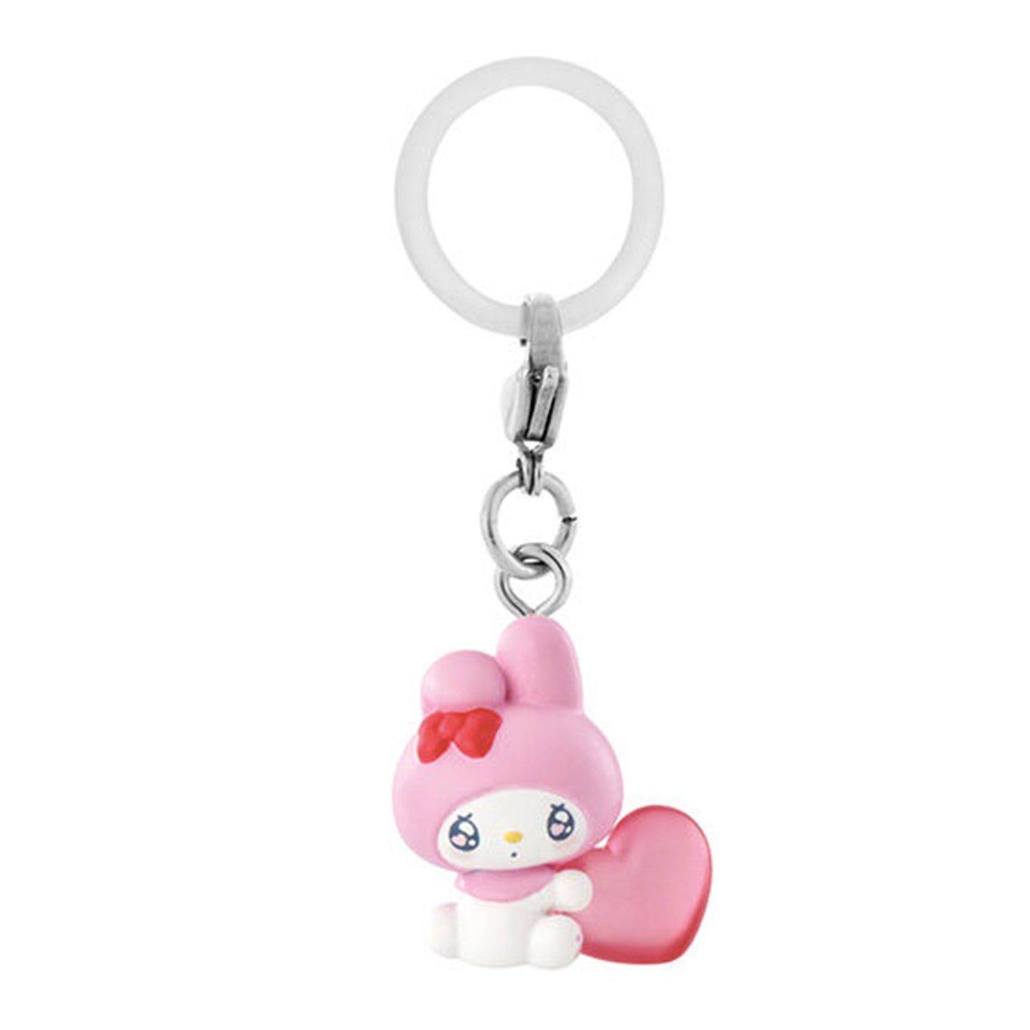 Sanrio | Emo Kyun Personal Marker: Pastel Color | My Melody (Heart) Keychain Figure