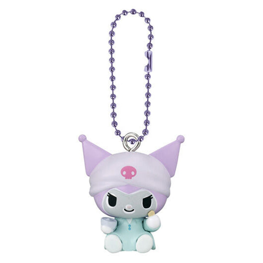 Sanrio | GRWM Mascot Charm | Kuromi Keychain Figure