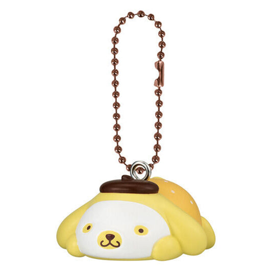 Sanrio | GRWM Mascot Charm | Pompompurin Keychain Figure