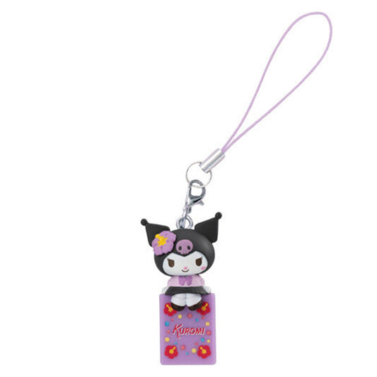 Sanrio | Heisei Gal Charm | Kuromi (Mirror) Keychain Figure