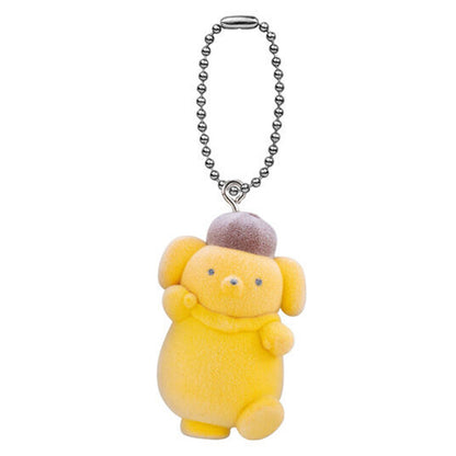 Sanrio | Live Characters Miniature Charms | Pompompurin Keychain Figure