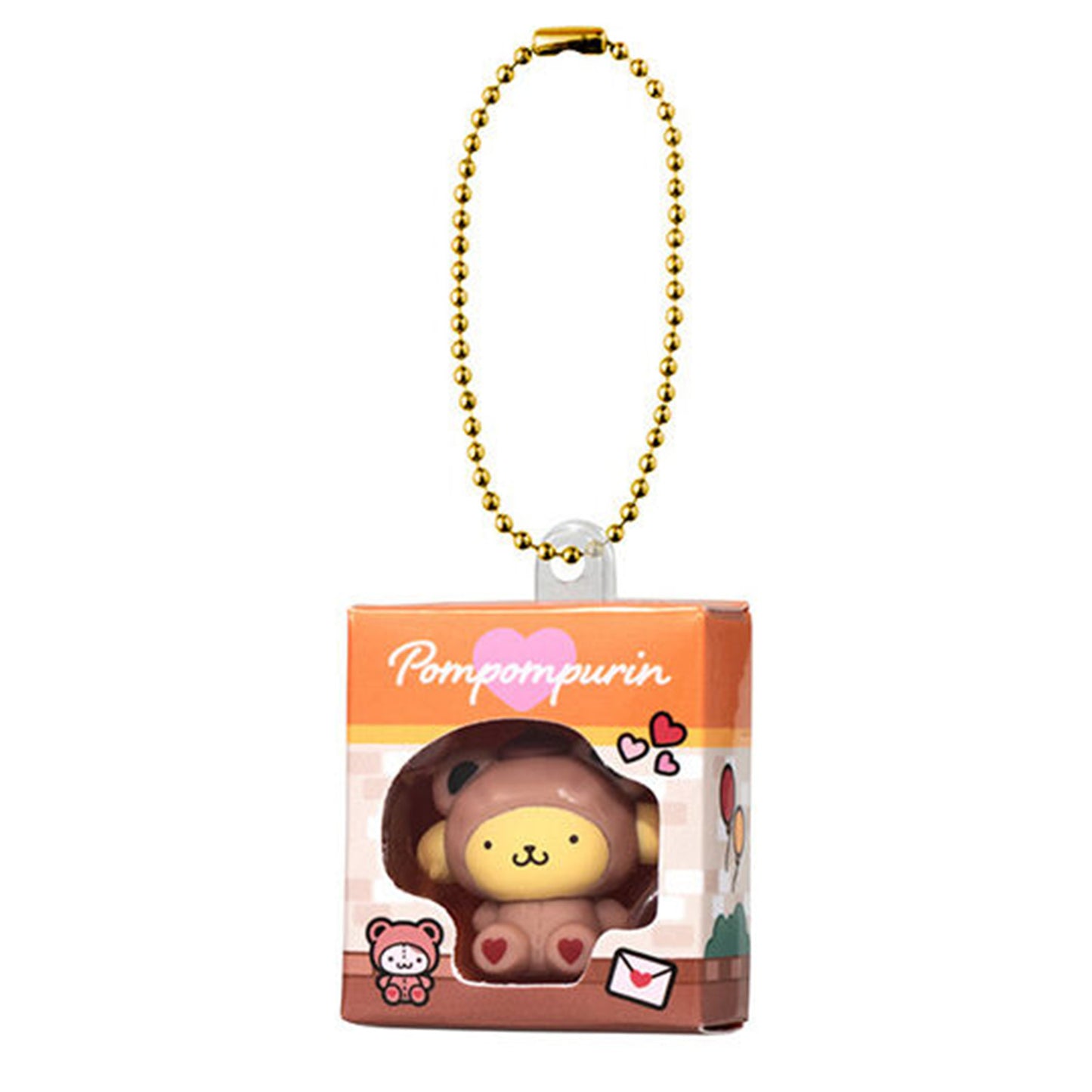 Sanrio | Miniature Package Collection | Pompompurin Keychain Figure