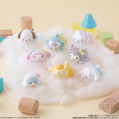 Sanrio | Mocchiri Kororin 2 | Hello Kitty Baby Laying Vinyl Figure