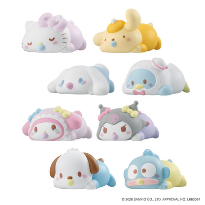 Sanrio | Mocchiri Kororin 2 | Hello Kitty Baby Laying Vinyl Figure