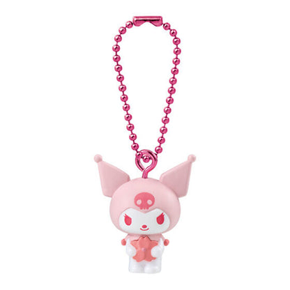 Sanrio | One Tone: Sakura Cherry Blossom | Kuromi Keychain Figure