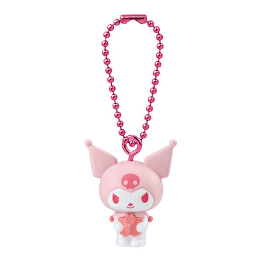 Sanrio | One Tone: Sakura Cherry Blossom | Kuromi Keychain Figure