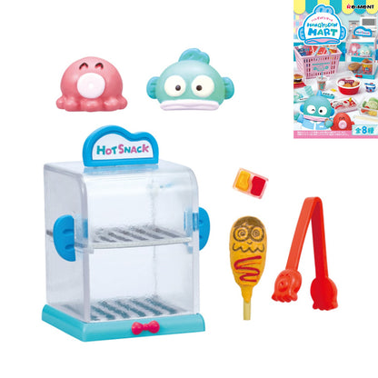 Sanrio | Re-ment | Hangyodon Mart | Meat Buns Scenary Figure