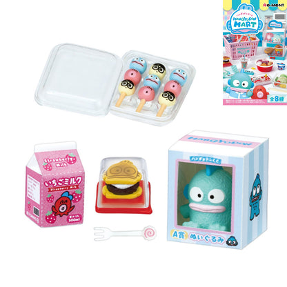 Sanrio | Re-ment | Hangyodon Mart | Stuffed Toy Scenary Figure