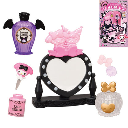 Sanrio | Re-ment | My Melody & Kuromi Cosmetics | Skincare Scenary Figure