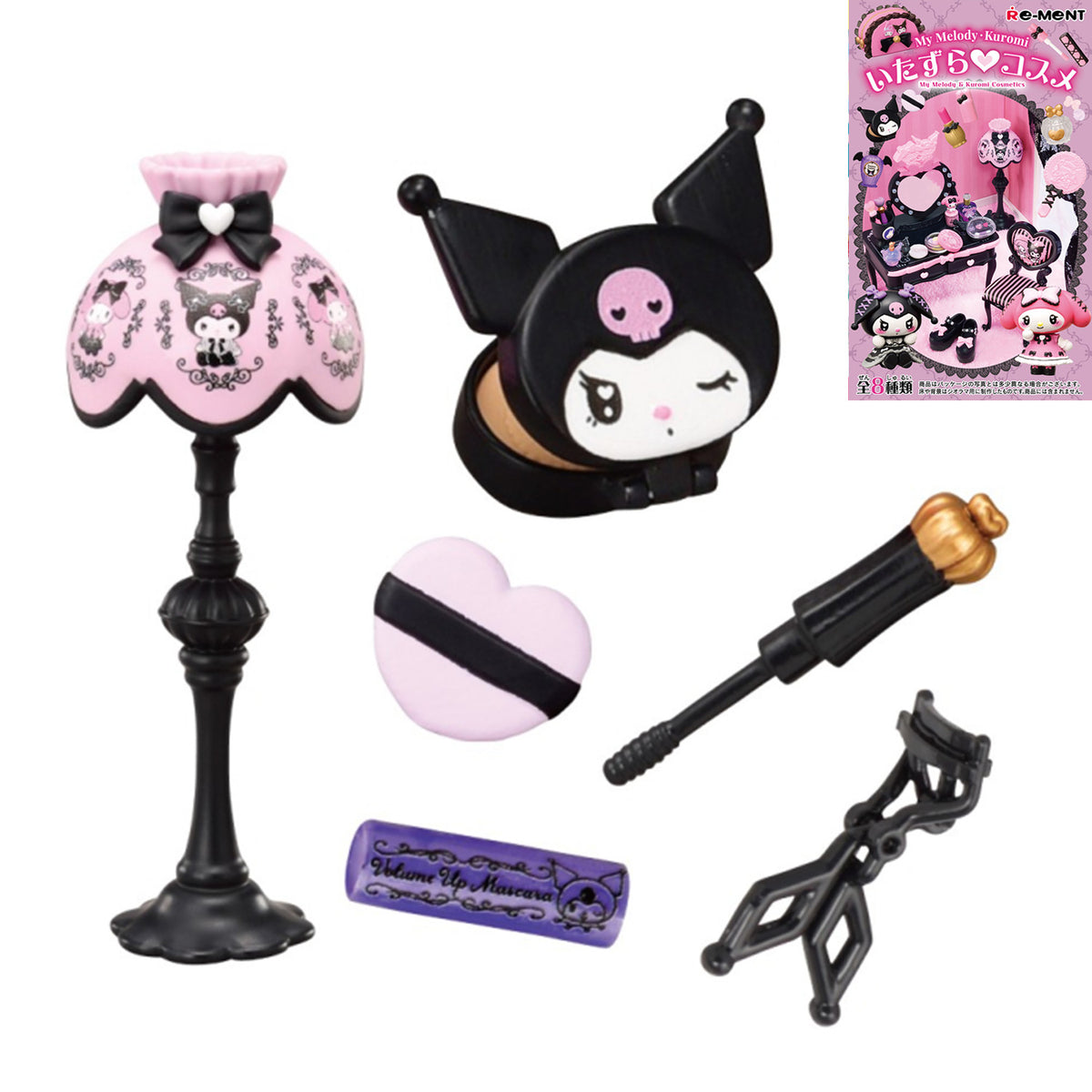 Sanrio | Re-ment | My Melody & Kuromi Cosmetics | Eye Makeup Scenary Figure