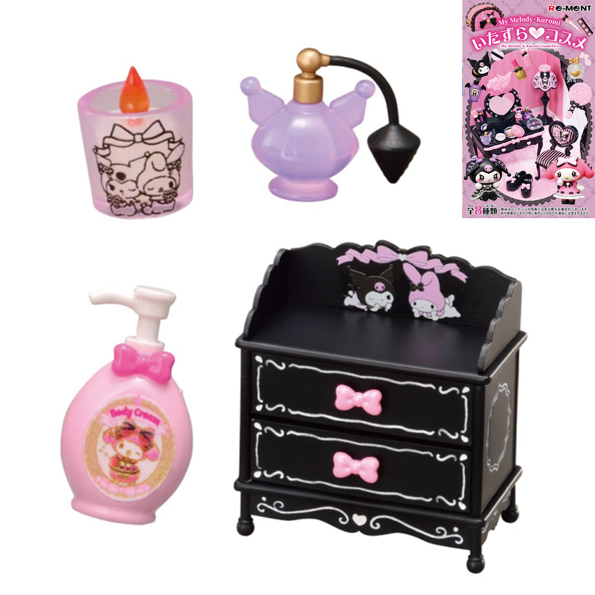 Sanrio | Re-ment | My Melody & Kuromi Cosmetics | Fragrance Scenary Figure