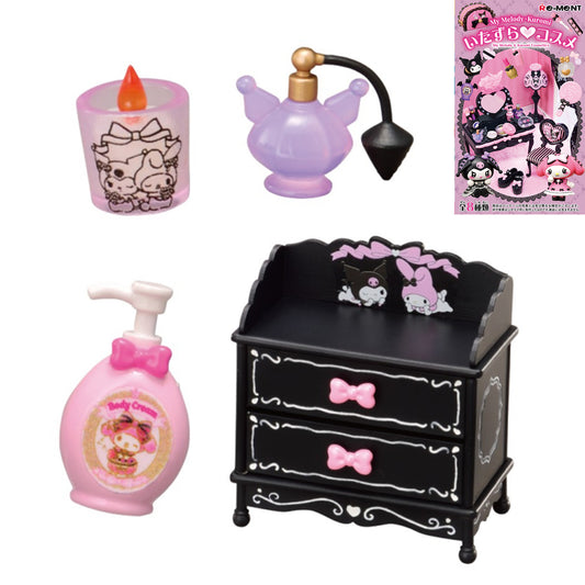 Sanrio | Re-ment | My Melody & Kuromi Cosmetics | Fragrance Scenary Figure