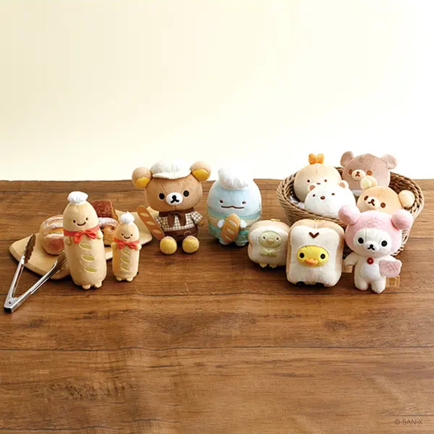 PRE-ORDER | Rilakkuma | Always Bakery Goods | Bakery Puffy Stickers