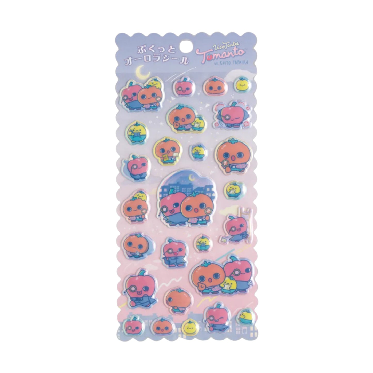 PRE-ORDER | Pukutto Aurora Seal | Lie Detective Tomanto Puffy Stickers