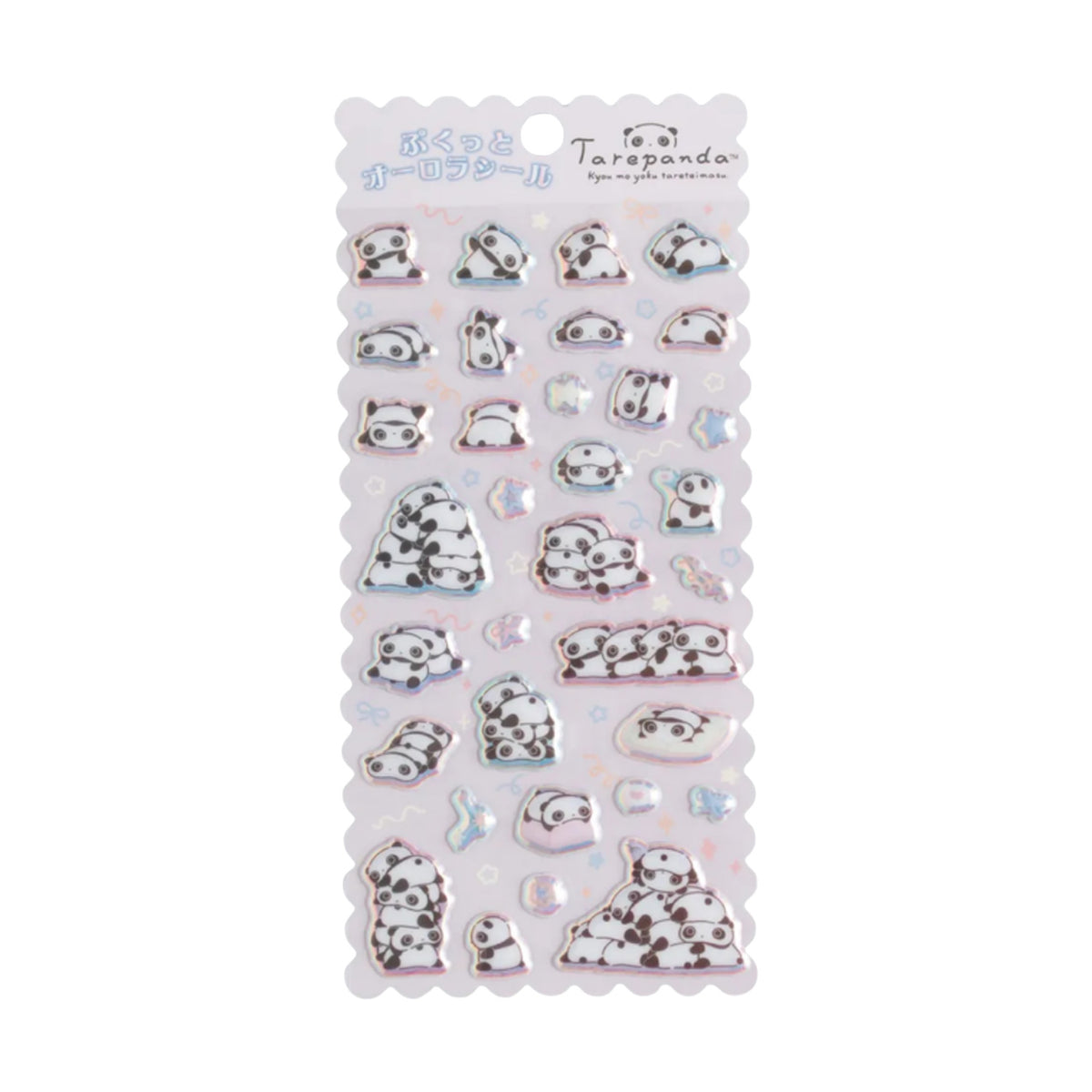 PRE-ORDER | Pukutto Aurora Seal | Tarepanda Puffy Stickers