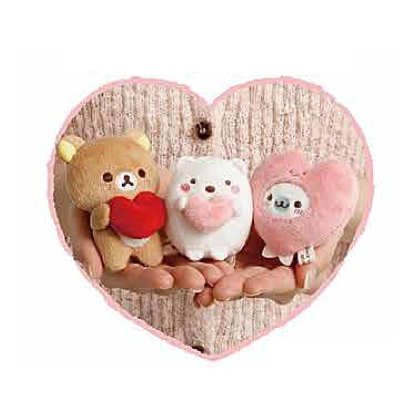 PRE-ORDER | Rilakkuma | San-X Universe: Heart | Rilakkuma Tenori Mini Plush