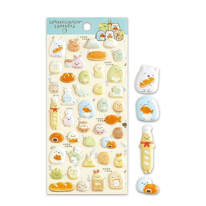 PRE-ORDER | Sumikko Gurashi | Kitchen Zakka | Bakery Puffy Stickers