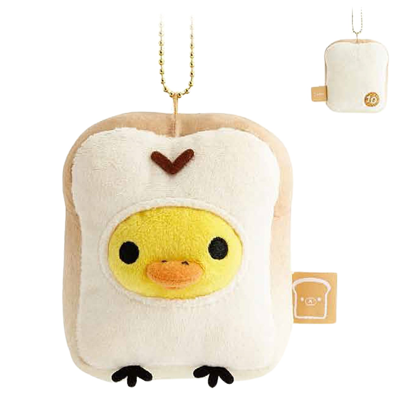 PRE-ORDER | Rilakkuma | Kitchen Zakka | Kiiroitori (Bread) Mascot Mini Plush