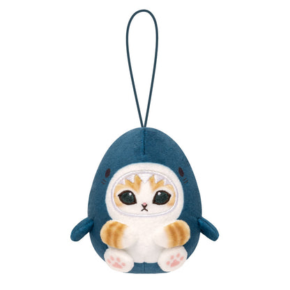 Mofusand | Sea Creatures | Shark Navy Keychain Mini Plush