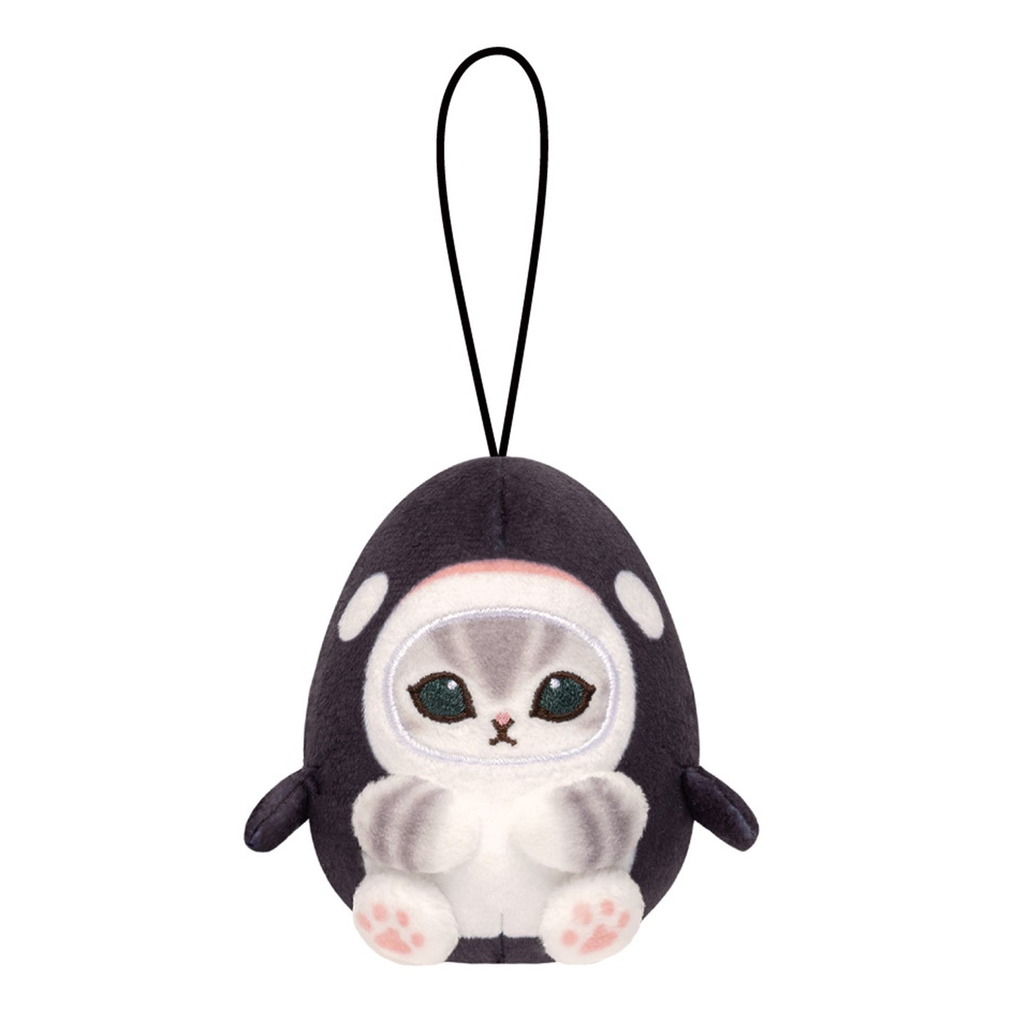 Mofusand | Sea Creatures | Killer Whale Cat Keychain Mini Plush